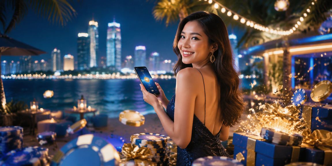 Pengguna Malaysia mengakses platform sukan nh815 dari telefon pintar di Johor